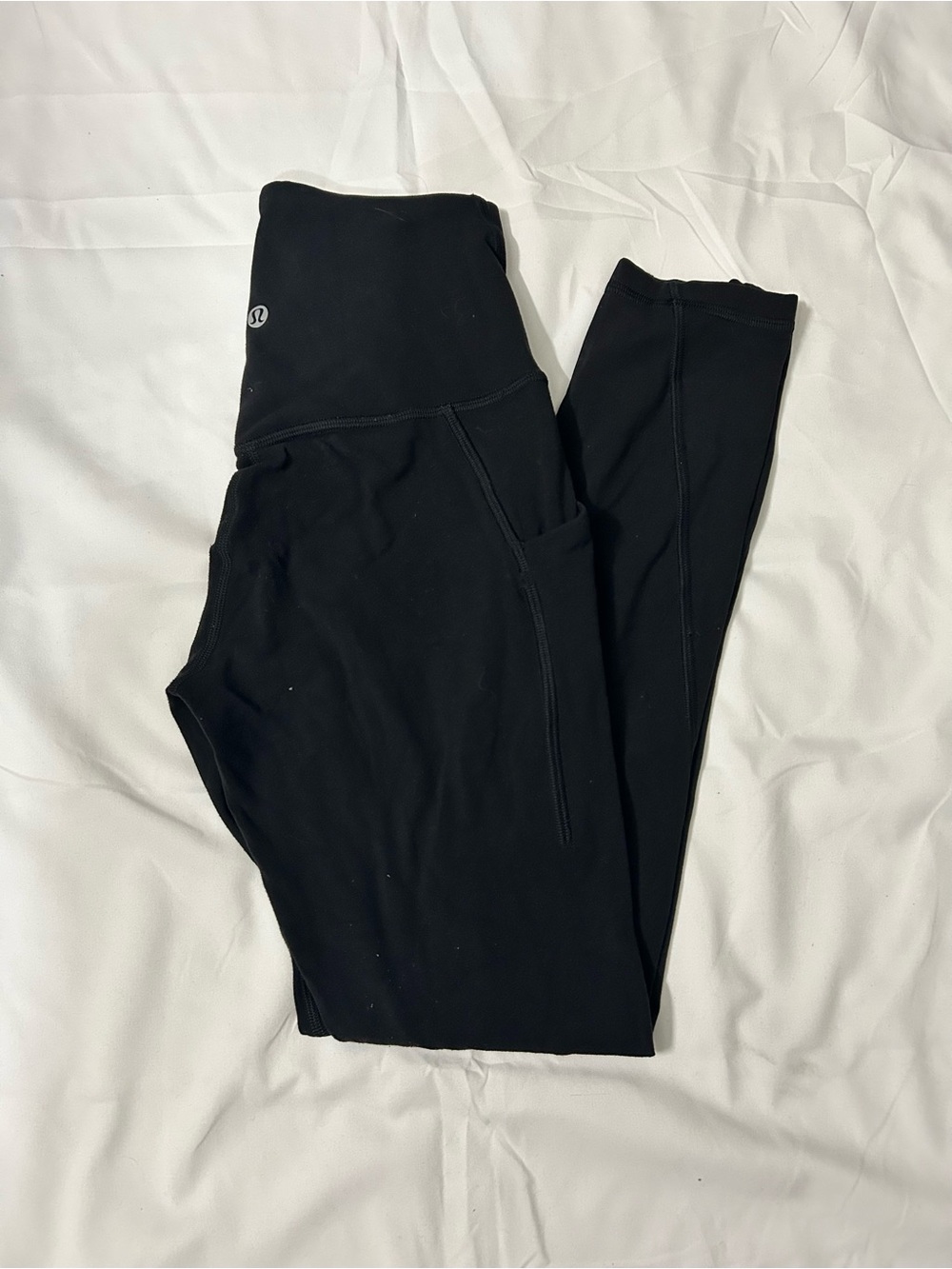 lululemon athletica Kids Black Pocket Leggings